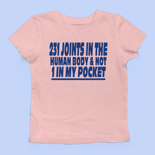 231 Joints In The Human Body Baby Tee