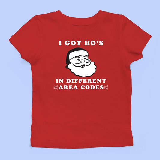 Ho's In Different Area Codes Baby Tee