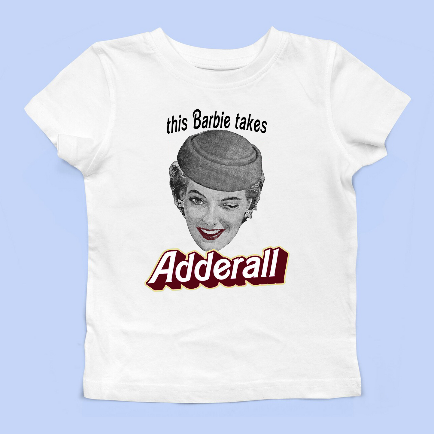 This Barbie Takes Adderall Baby Tee